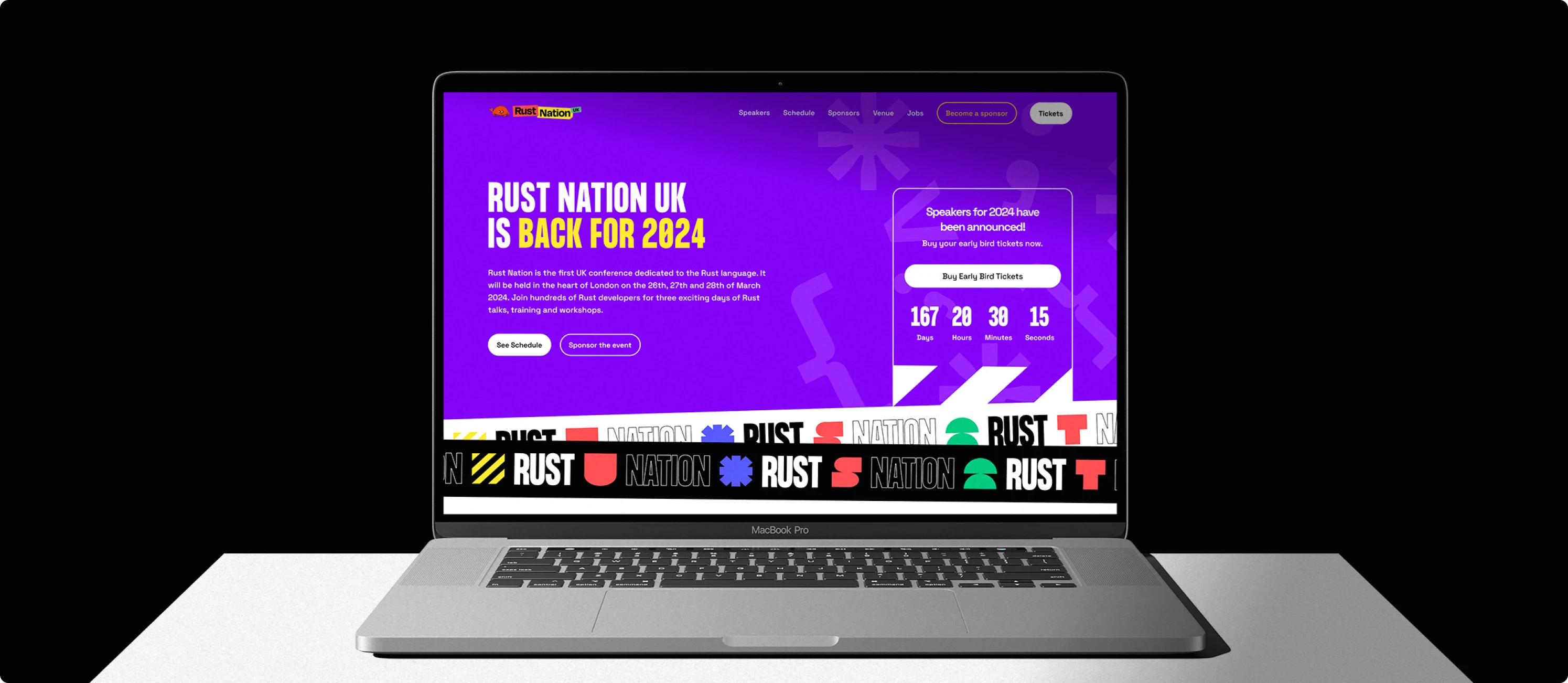 Rust Nation UK event production